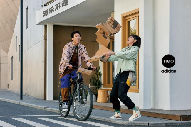  无乐不造 城市探索！adidas neo解锁春季城市机能风格！ 